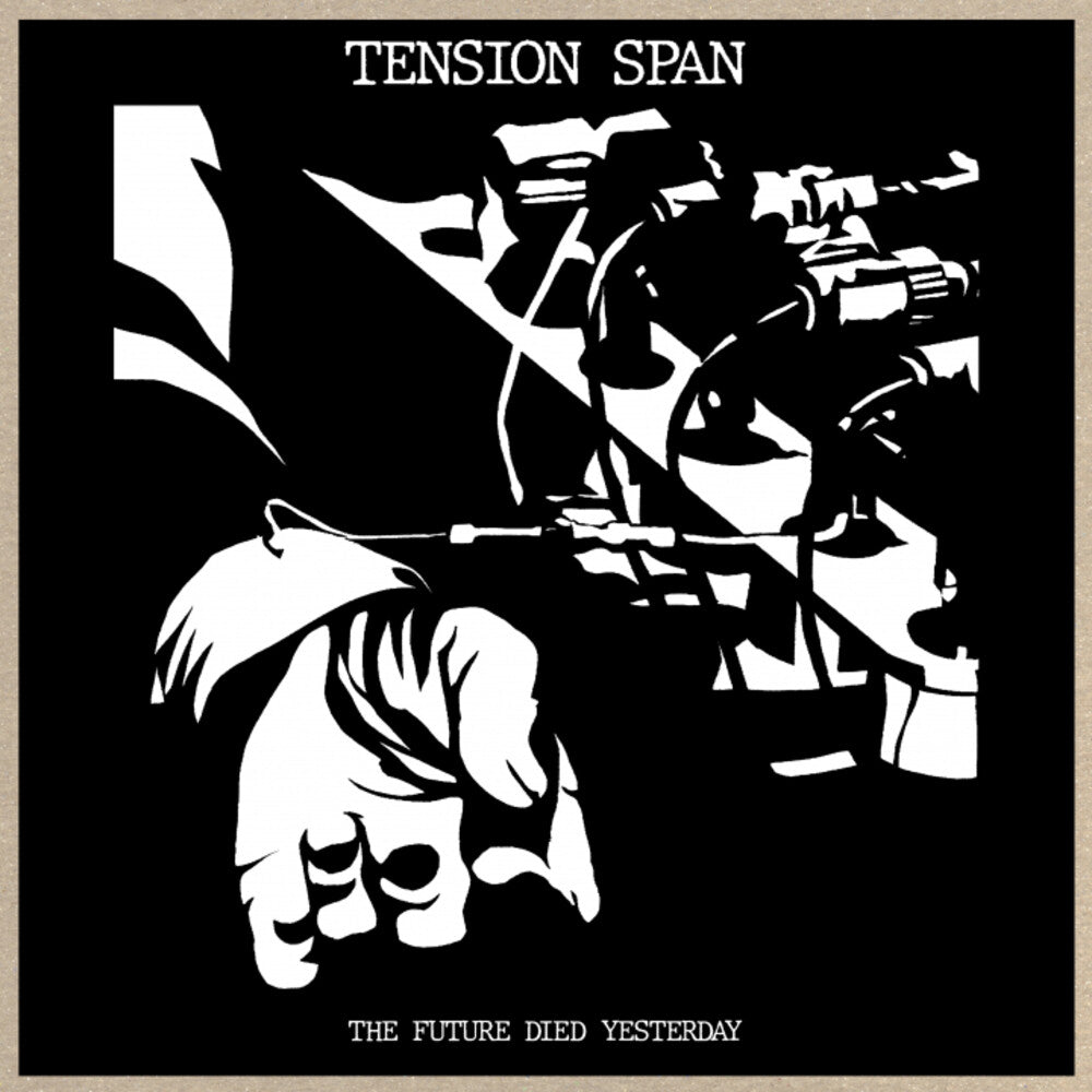 the album cover for Tension Span - Future Died Yesterday