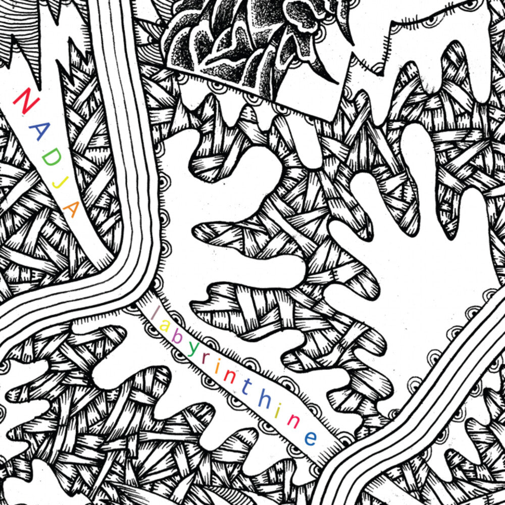 the album cover for Nadja - Labyrinthine