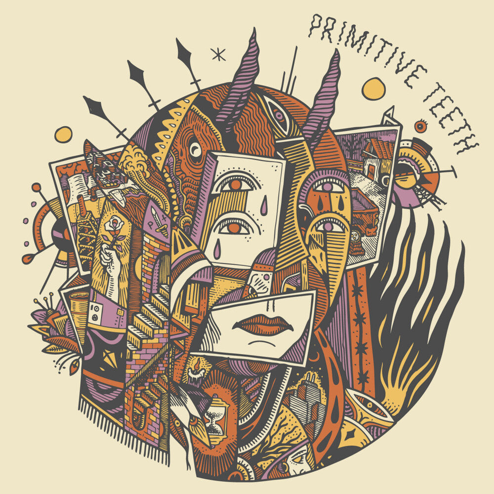 the album cover for Primitive Teeth - Primitive Teeth
