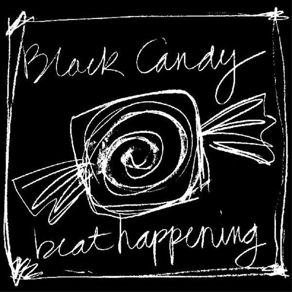 the album cover for Beat Happening - Black Candy [LP]