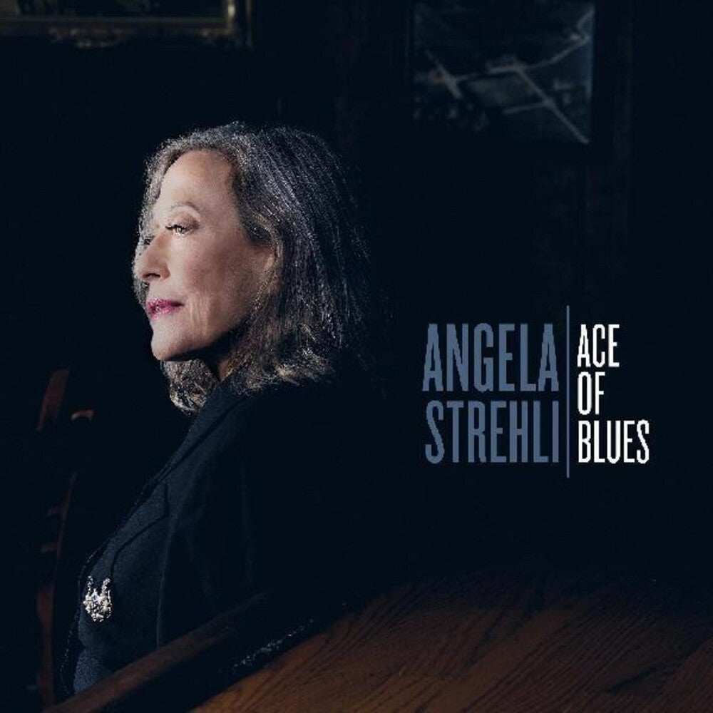 the album cover for Angela Strehli - Ace Of Blues (Blue) [Colored Vinyl] (Gate) [Limited Edition] (Stic)