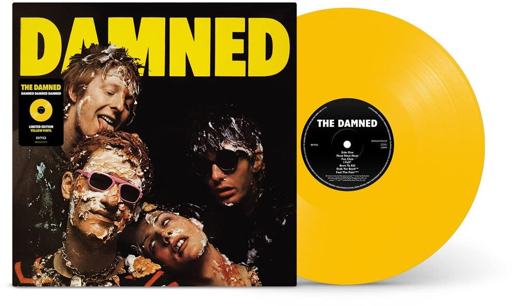 the album cover for The Damned - Damned Damned Damned
