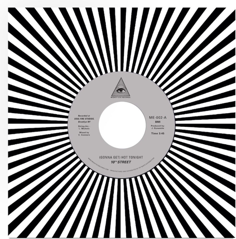 the album cover for 10th Street - (gonna Get) Hot Tonight B/w Hot Tonight (part Ii)