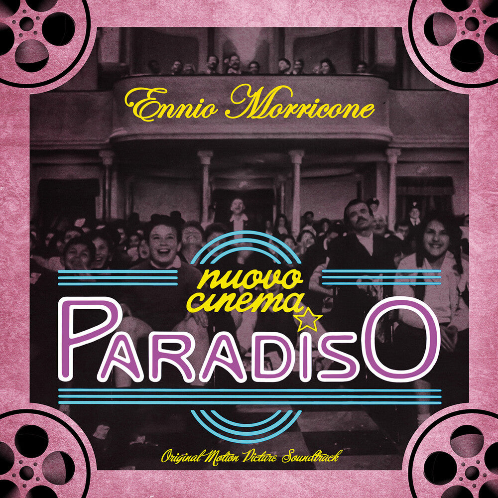 the album cover for Ennio Morricone  (Colv) (Cvnl) (Ltd) (Ofgv) (Purp) - Nuovo Cinema Paradiso / O.S.T. [Colored Vinyl] [Clear Vinyl] [Limited Edition]