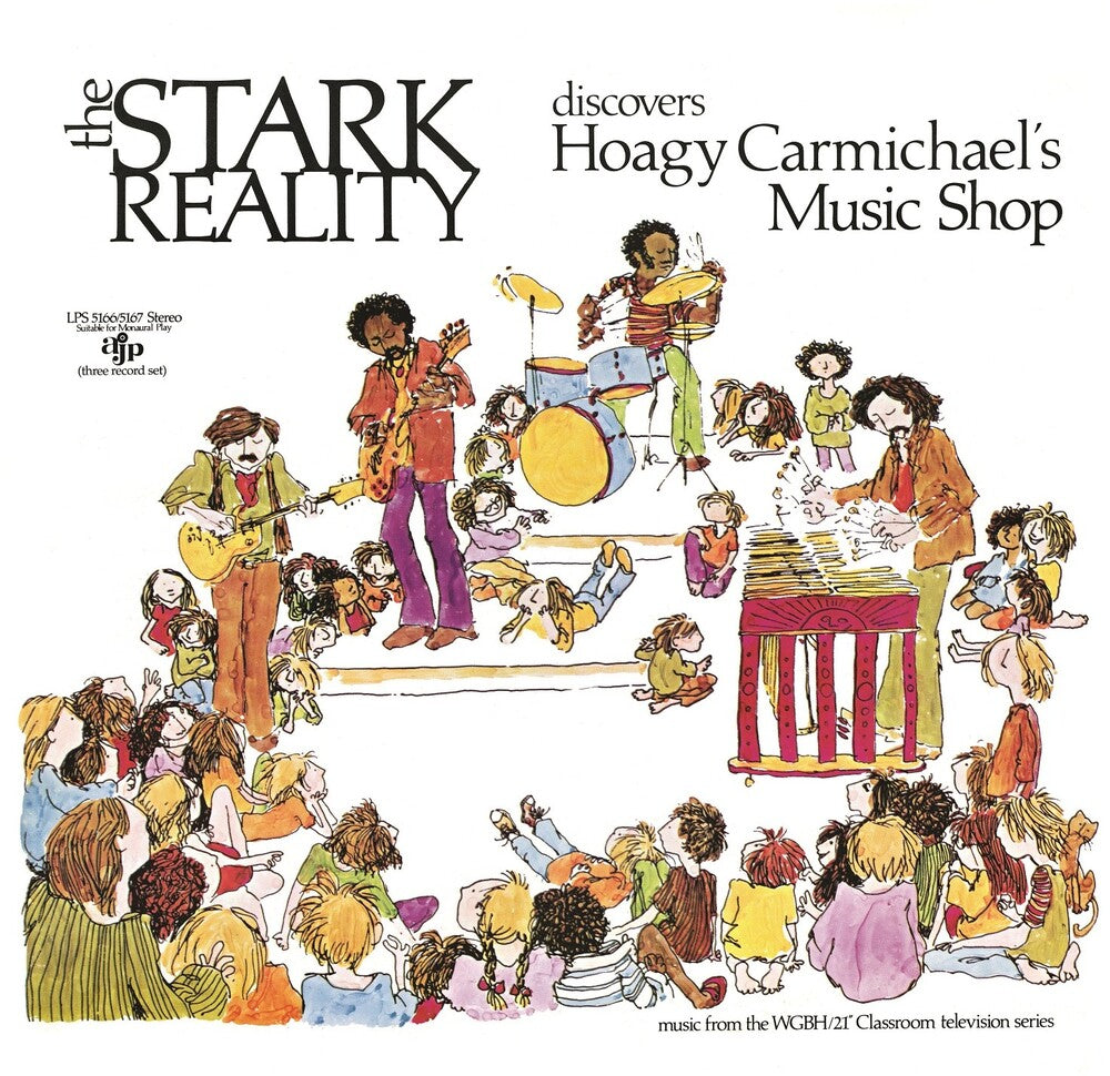 the album cover for The Stark Reality - Discovers Hoagy Carmichael's Music Shop [RSD Black Friday 2022]
