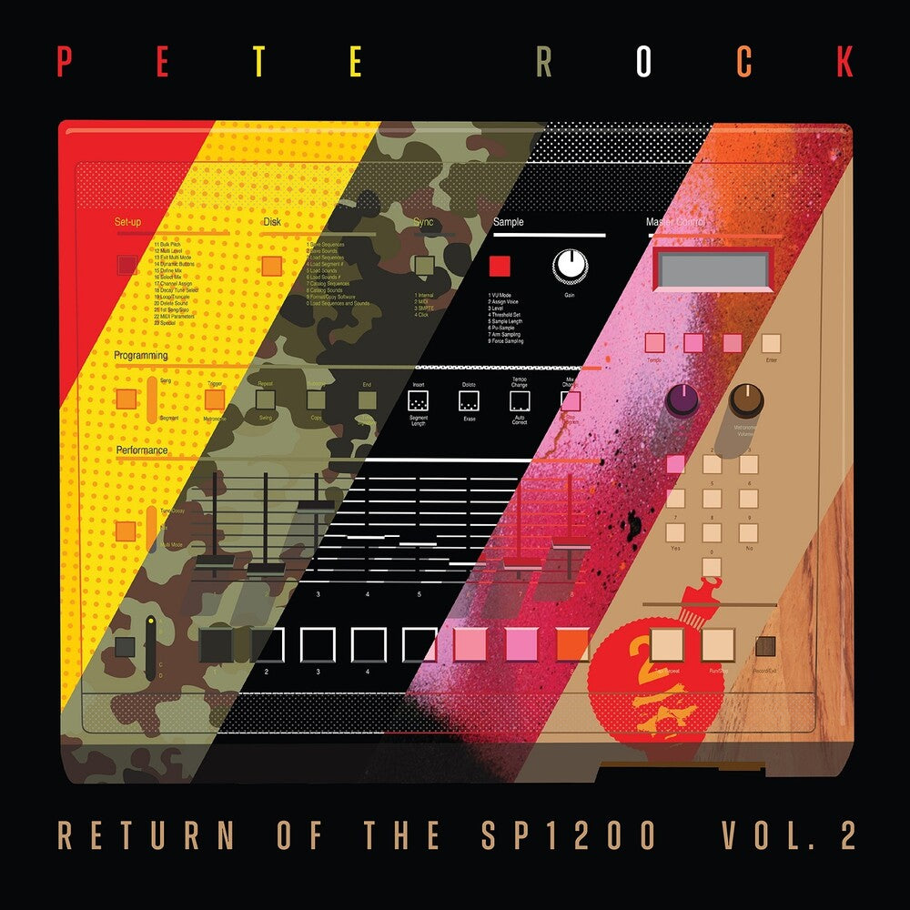 the album cover for Pete Rock - Return Of The SP-1200 V.2 [RSD Black Friday 2022]