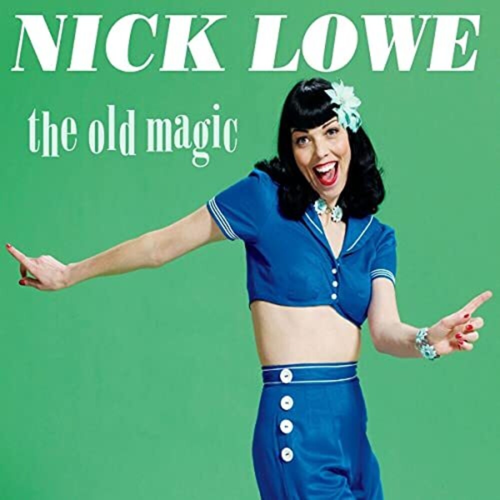 the album cover for Nick Lowe - The Old Magic