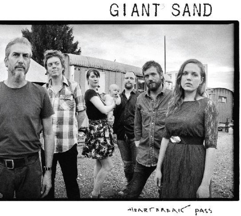 the album cover for Giant Sand - Heartbreak Pass [Colored Vinyl] (Gate) [Limited Edition] (Wht) [Download Included]