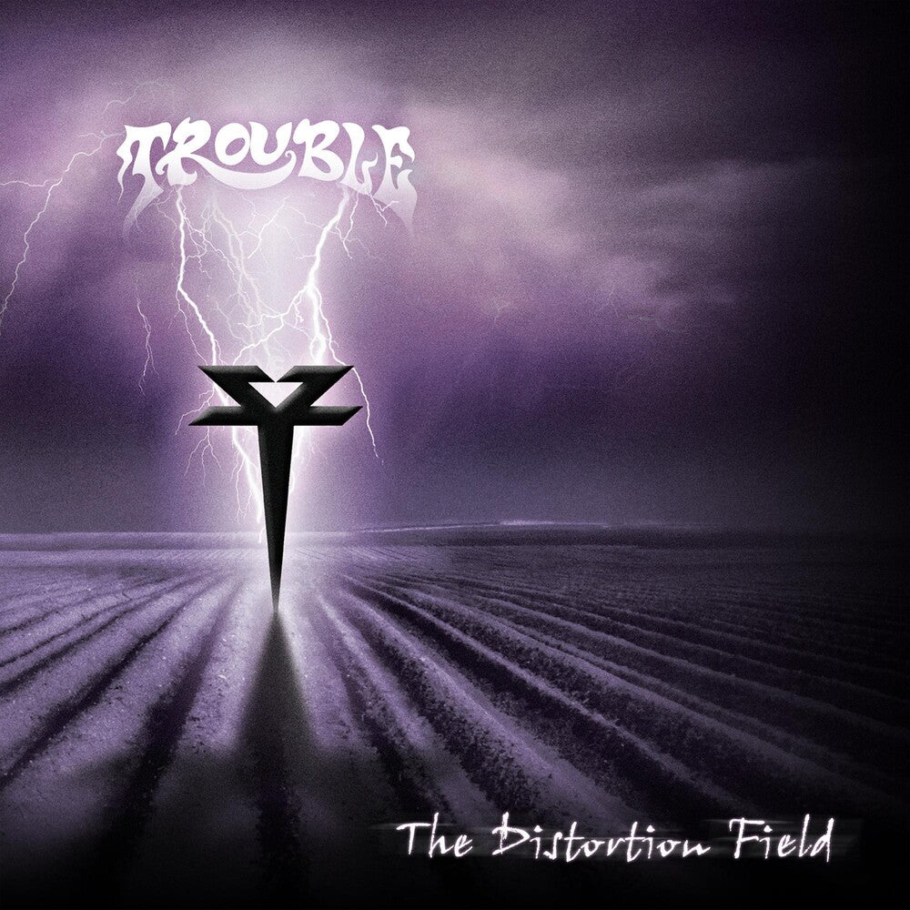 the album cover for Trouble - THE DISTORTION FIELD