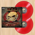 the album cover for Five Finger Death Punch - A Decade Of Destruction - Crimson Red [Colored Vinyl] [Limited Edition]
