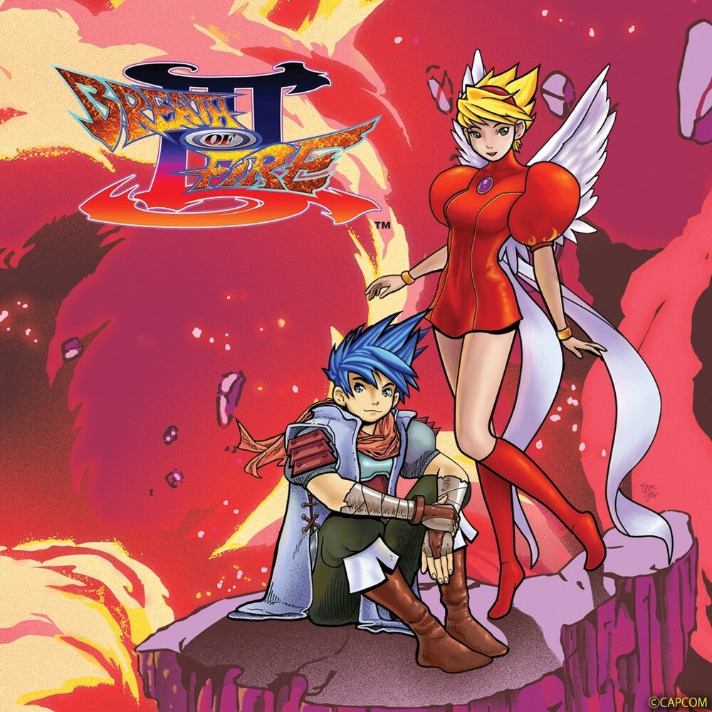 the album cover for Kaida, Akari / Aoki, Yoshino - Breath of Fire III (Original Soundtrack)