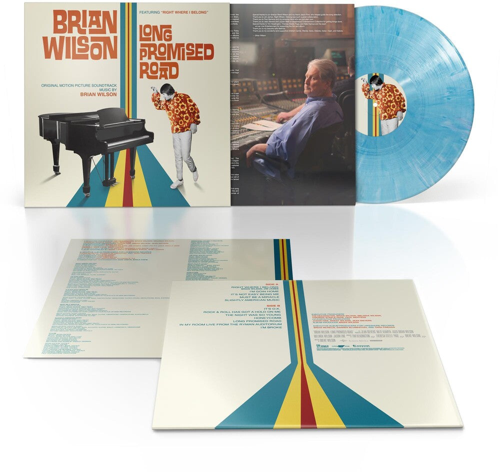 the album cover for Brian Wilson - Brian Wilson Long Promised Road [RSD Black Friday 2022]