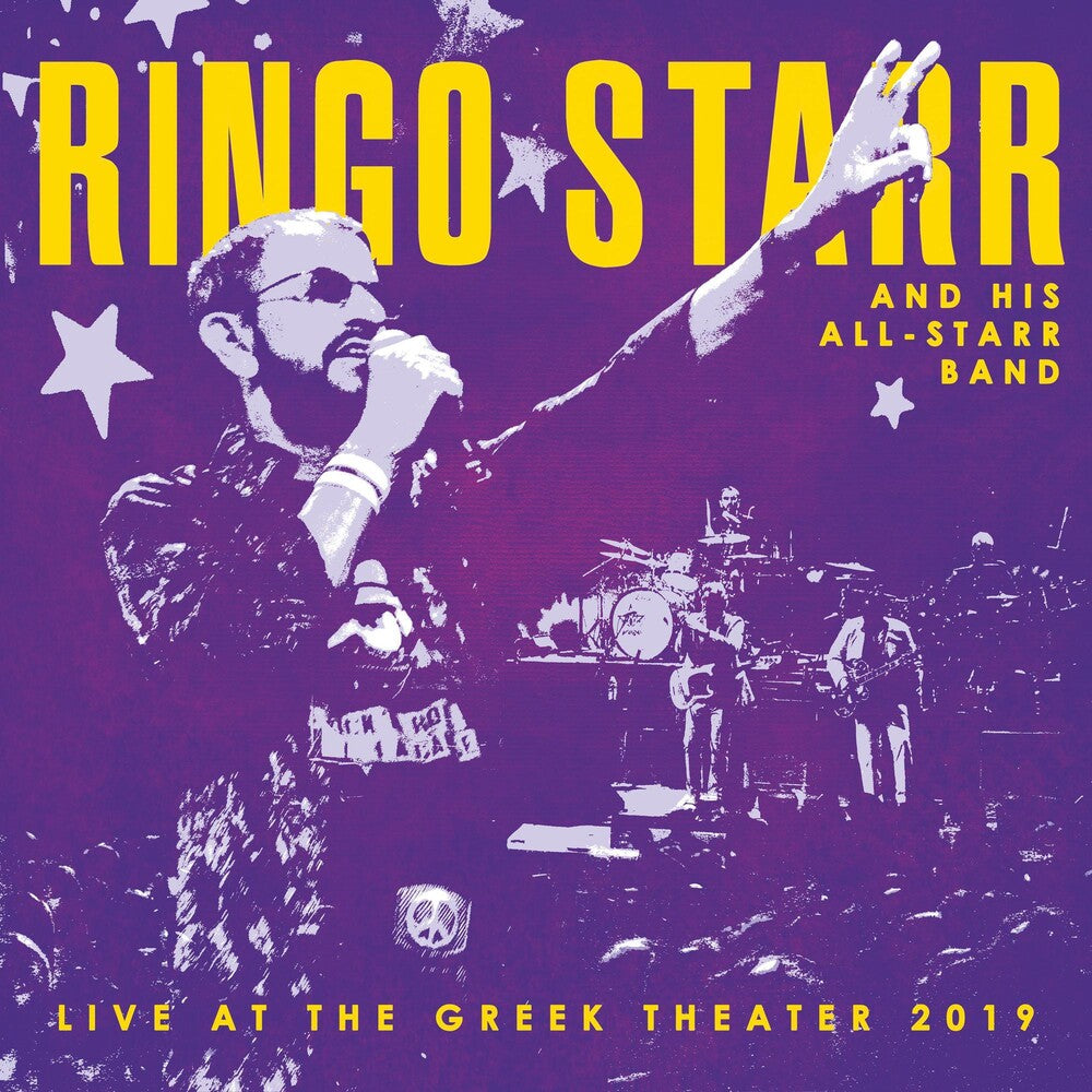 the album cover for Ringo Starr And His All-Starr Band - Live At The Greek Theater 2019 [RSD Black Friday 2022]