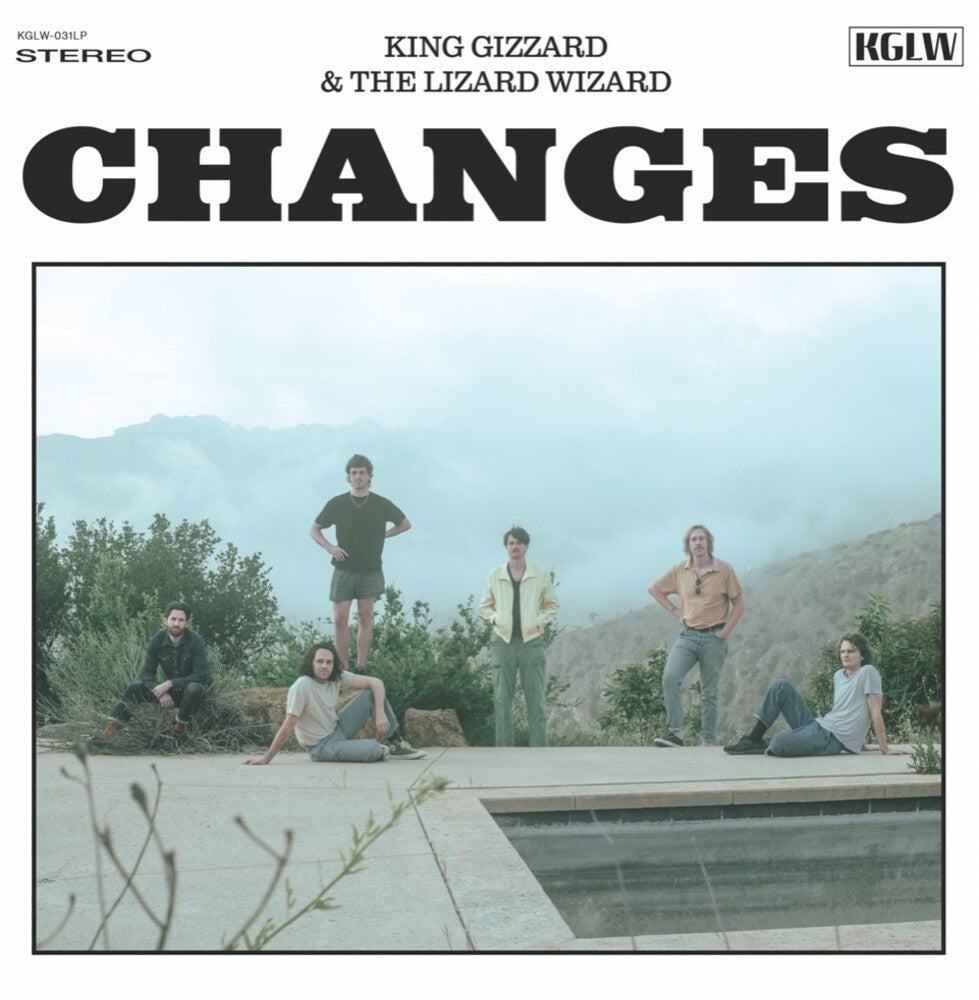 the album cover for King Gizzard & The Lizard Wizard - Changes [Limited Edition Edge of the Waterfall LP]
