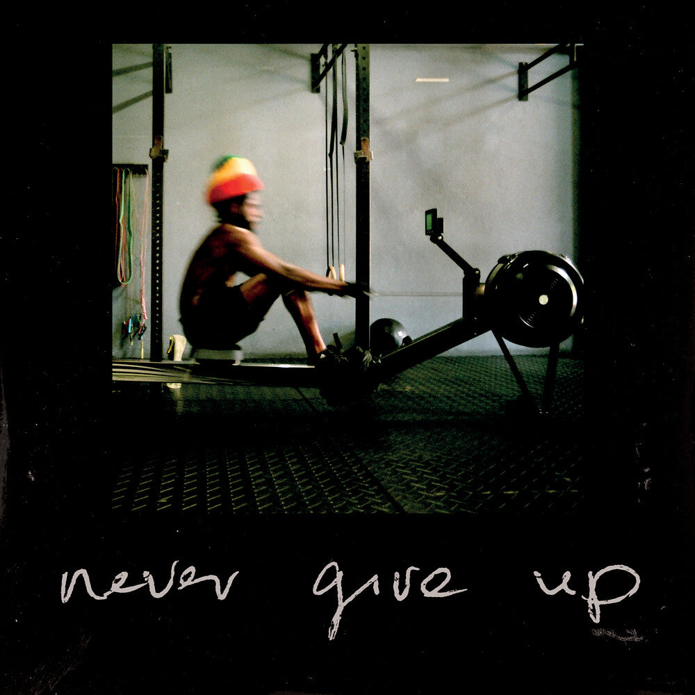 the album cover for Chronixx - Never Give Up (Uk)