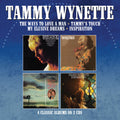 the album cover for Tammy Wynette - Ways To Love A Man / Tammy's Touch / My Elusive Dreams / Inspirations