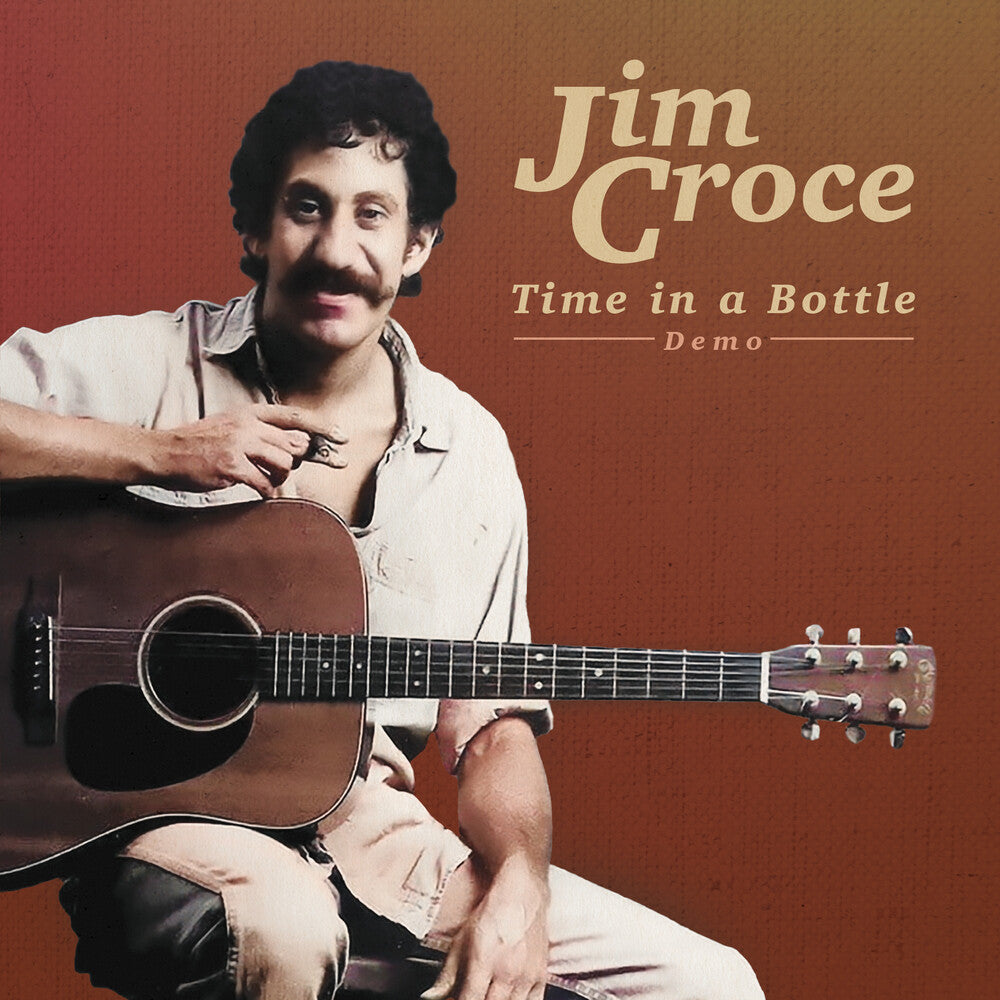 the album cover for Jim Croce - Time In A Bottle - Red [Colored Vinyl] (Red)