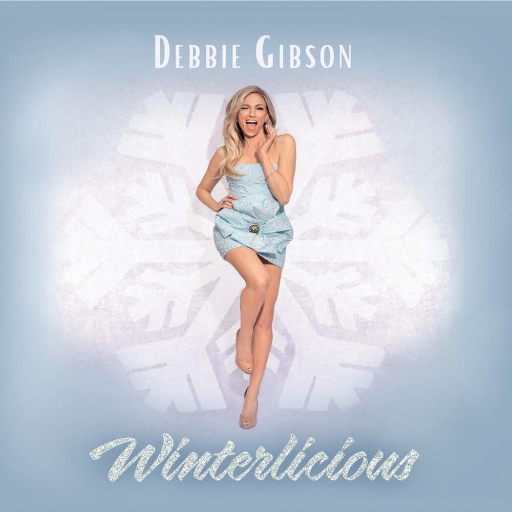the album cover for Debbie Gibson - Winterlicious