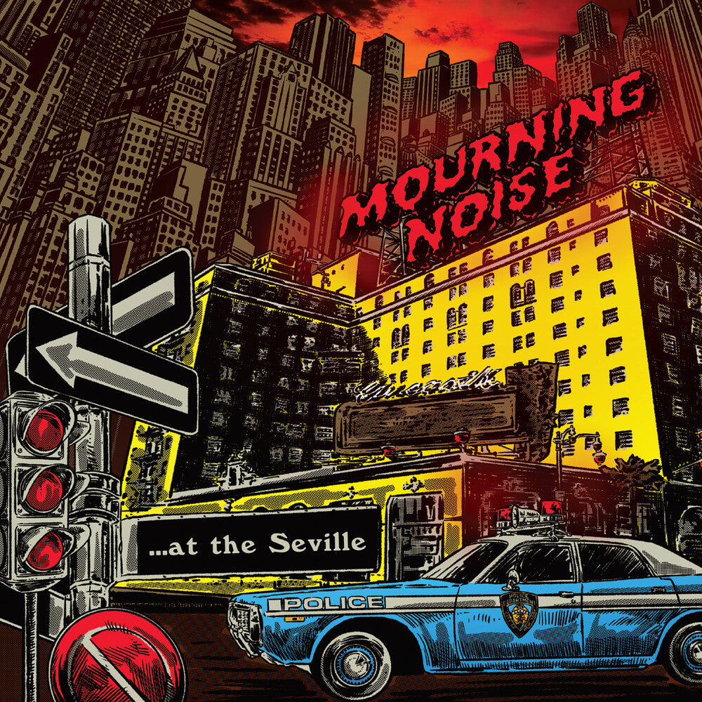 the album cover for Mourning Noise - At The Seville - Blue (Blue) [Colored Vinyl]