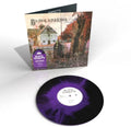 the album cover for Black Sabbath - Black Sabbath - Purple & Black Splatter Colored Vinyl