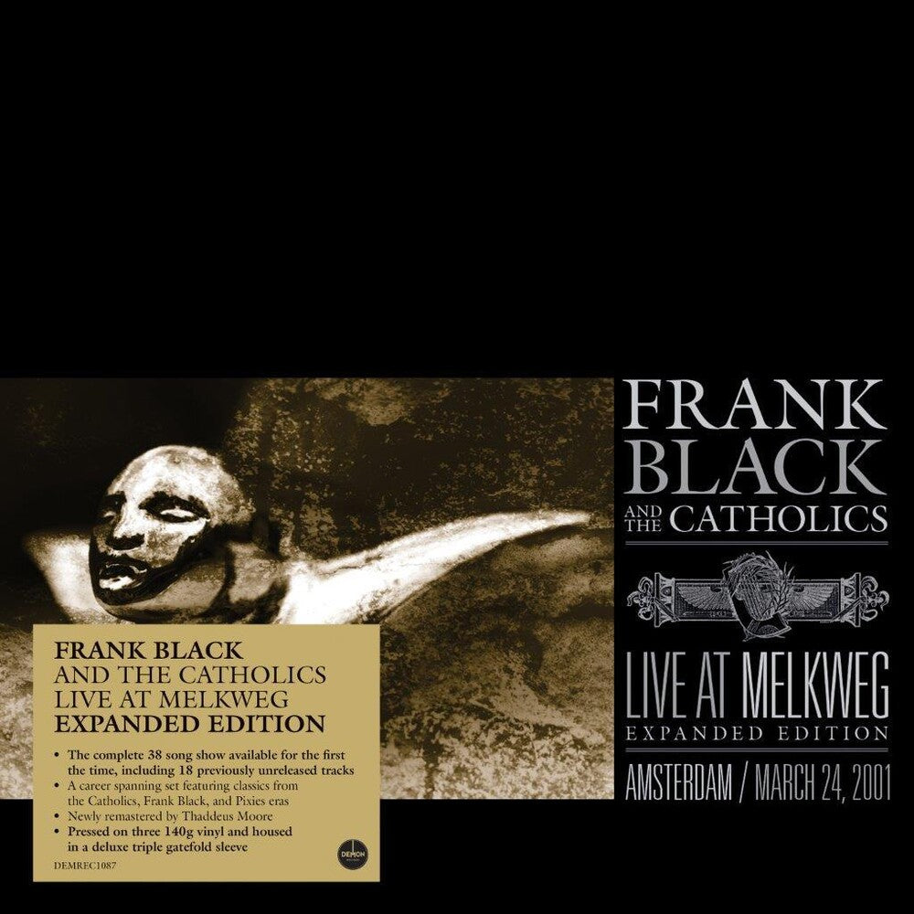 the album cover for Frank Black & The Catholics - Live At Melkweg (Blk) (Ofgv) (Uk)
