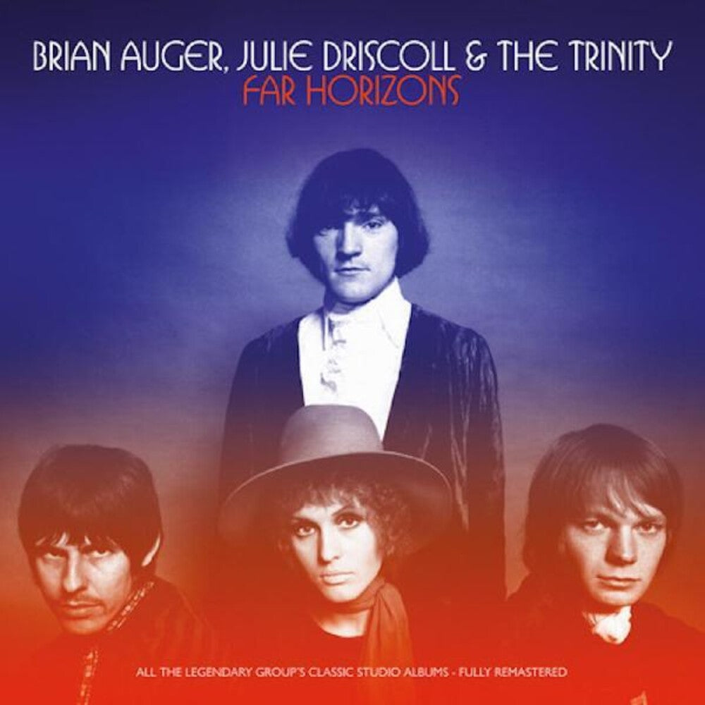the album cover for Brian Auger & The Trinity - Far Horizons