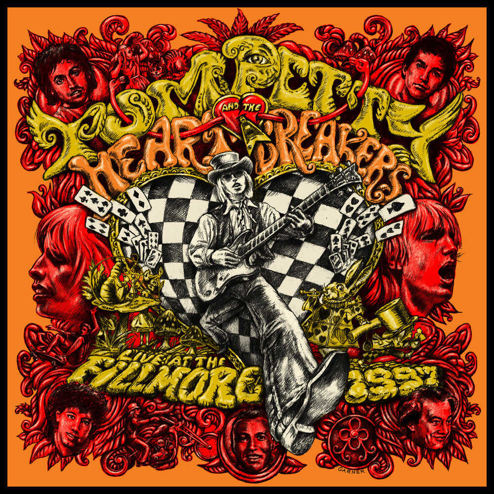the album cover for Tom Petty & The Heartbreakers - Live At The Fillmore, 1997 [6LP Box Set]