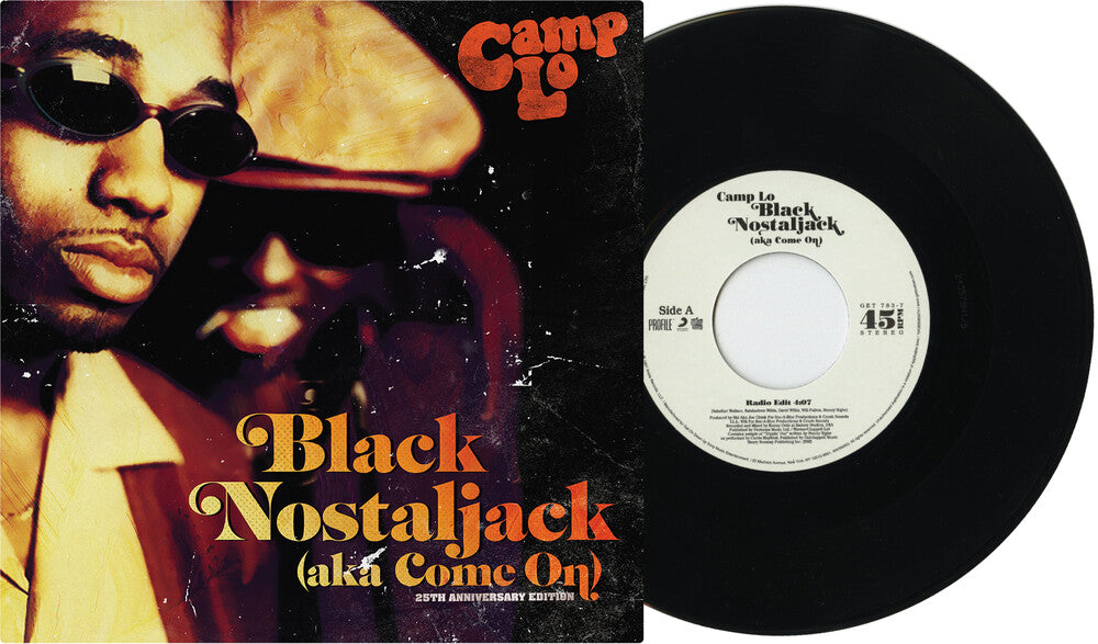 the album cover for Camp Lo - Black Nostaljack (Aka Come On)