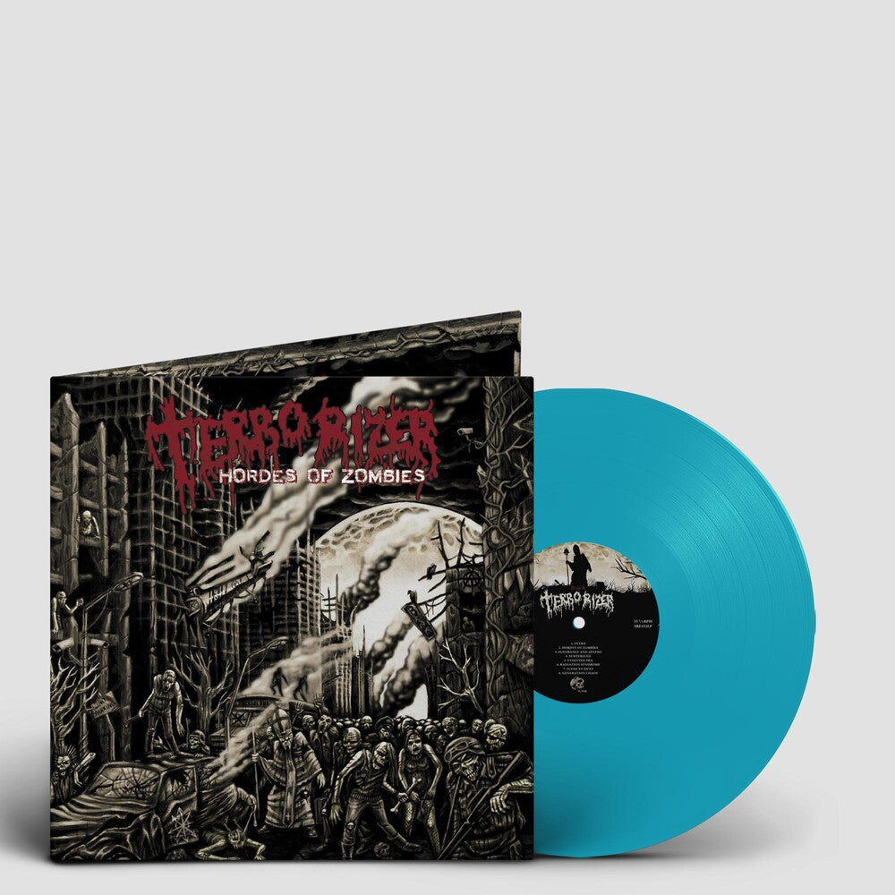 the album cover for Terrorizer - Hordes Of Zombies
