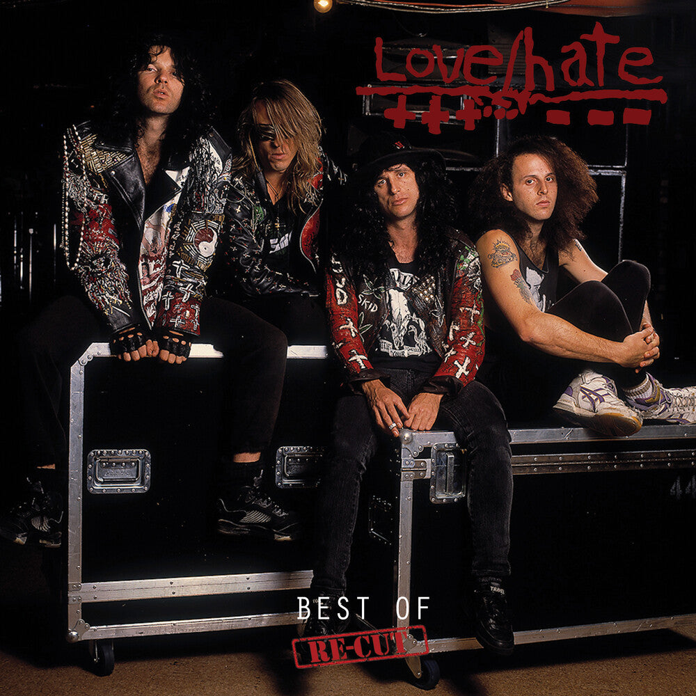 the album cover for Love/Hate - Best Of - Re-Cut - Red [Colored Vinyl] (Red)