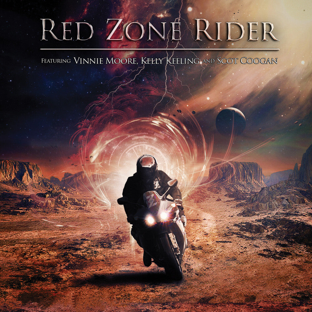 the album cover for Red Zone Rider - Red Zone Rider