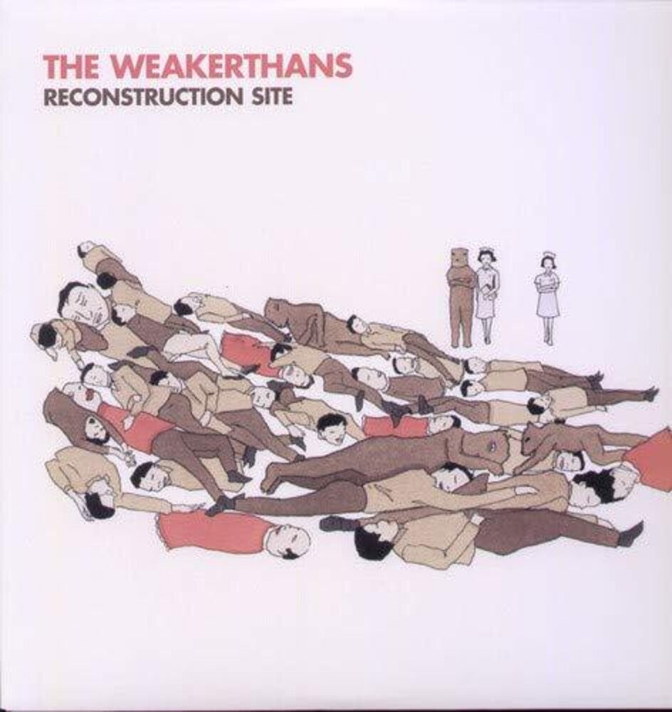 the album cover for The Weakerthans - Reconstruction Site: 20th Anniversary Edition [Limited Edition Apple & Black LP]