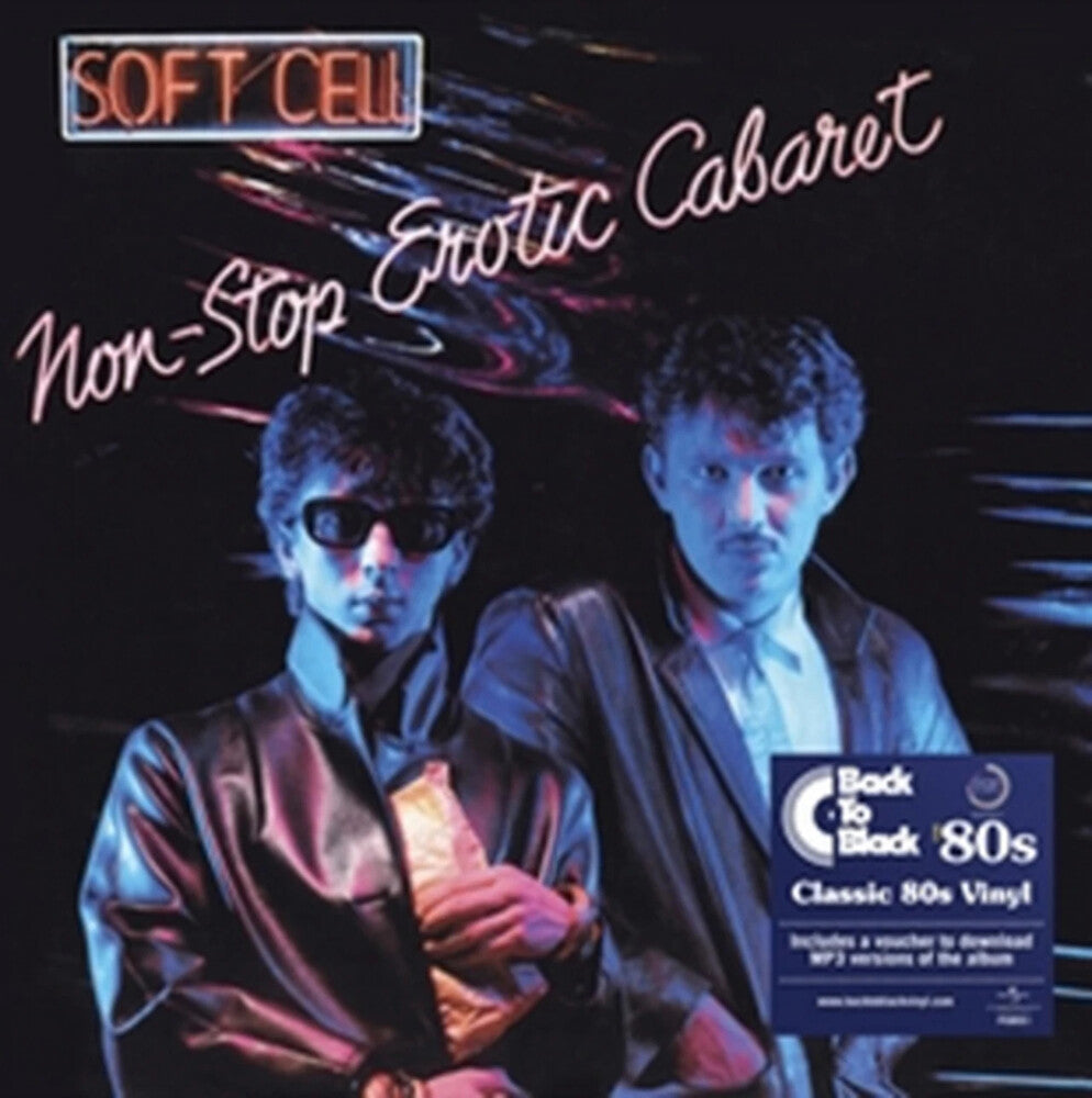 the album cover for Soft Cell - Non-Stop Erotic Cabaret