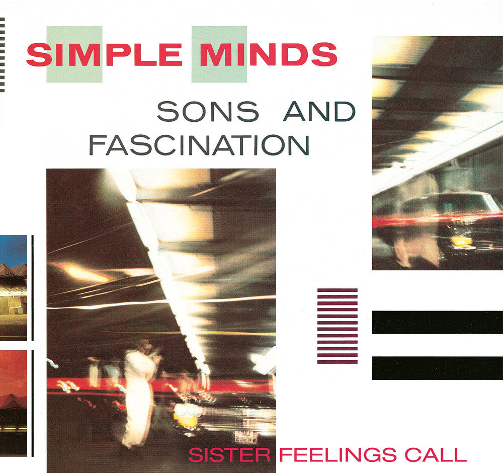 the album cover for Simple Minds - Sons & Fascination / Sister Feelings Call