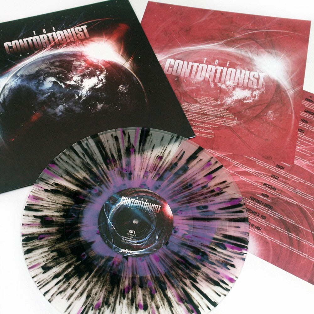 the album cover for Contortionist - Exoplanet (Redux)