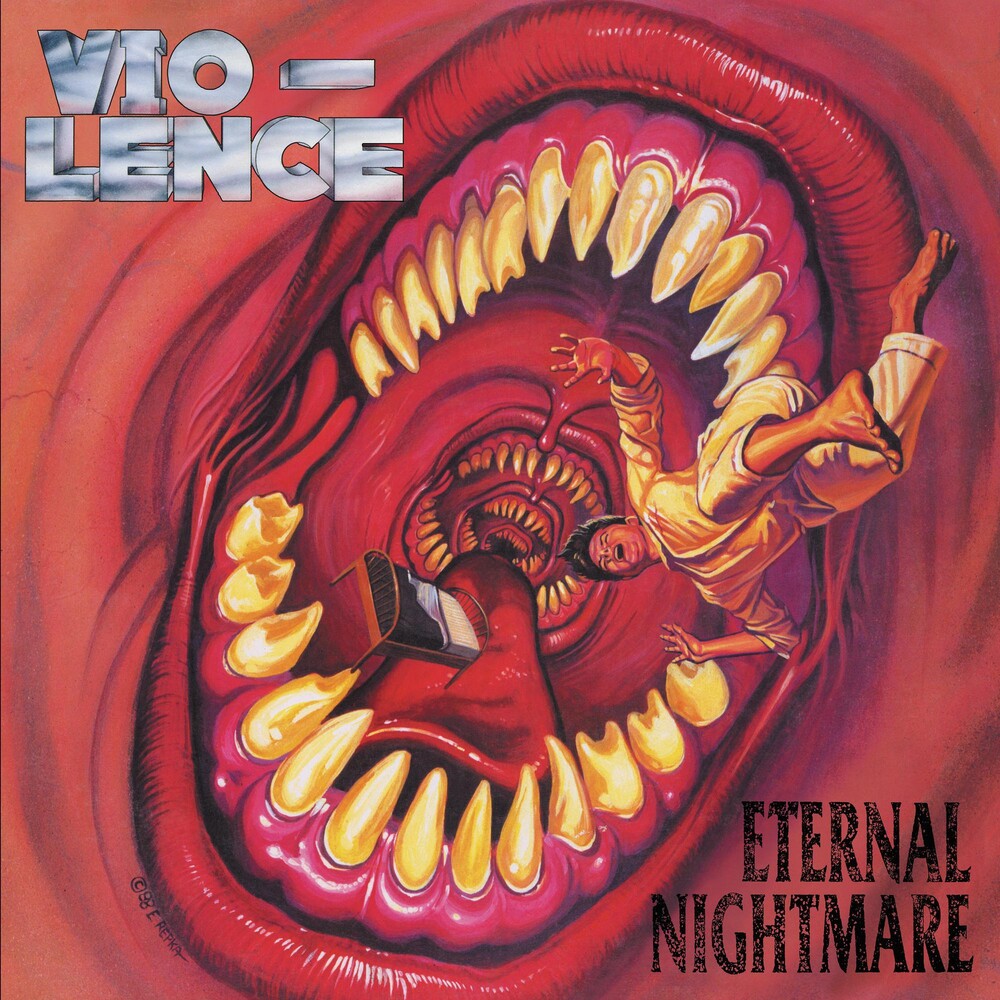 the album cover for Vio-Lence - Eternal Nightmare