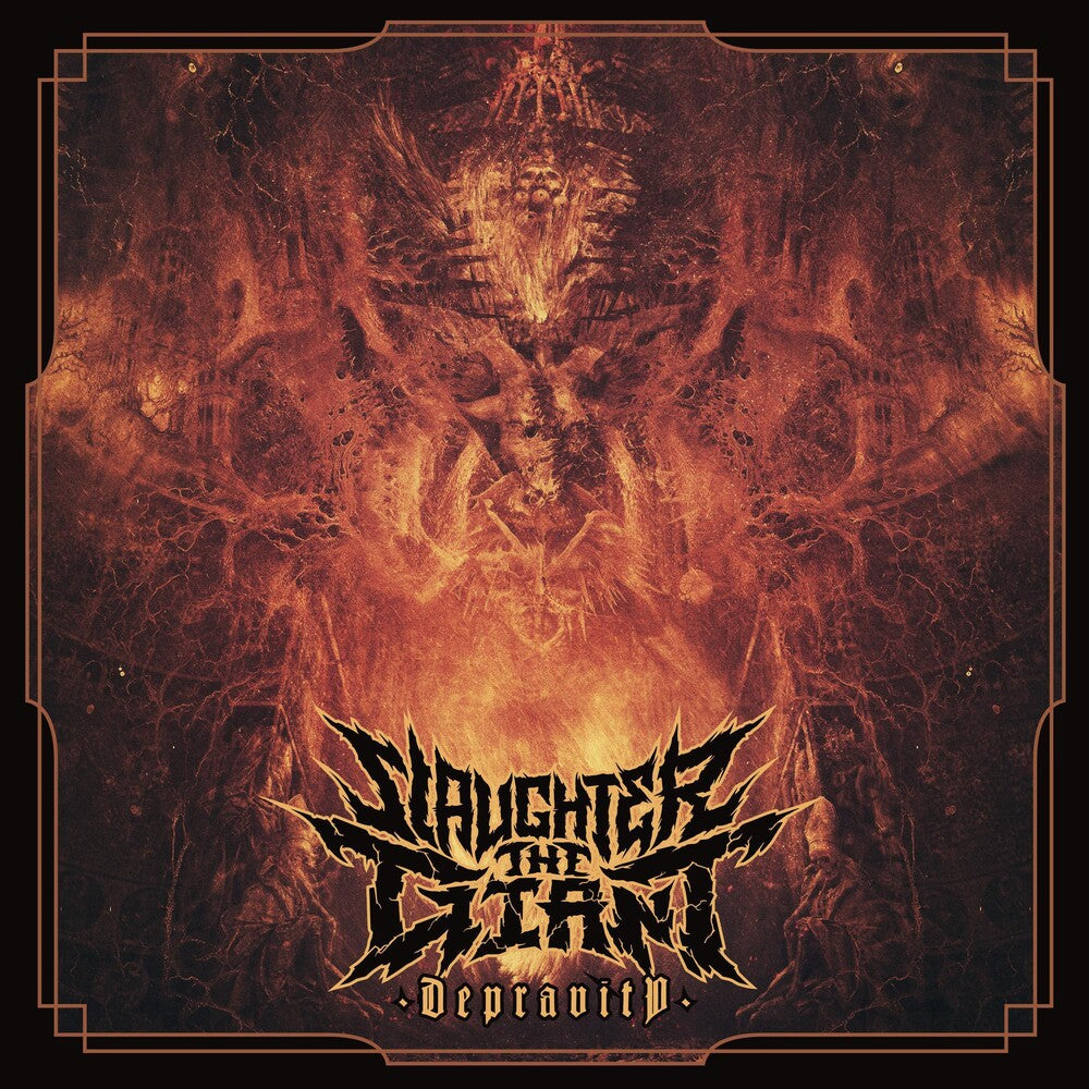 the album cover for Slaughter the Giant - DEPRAVITY