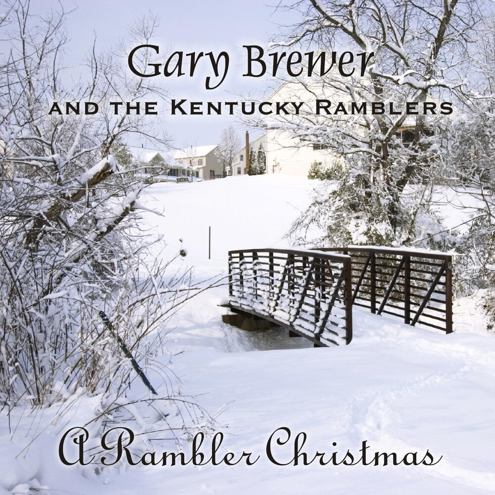 the album cover for Gary Brewer  & The Kentucky Ramblers - Rambler Christmas