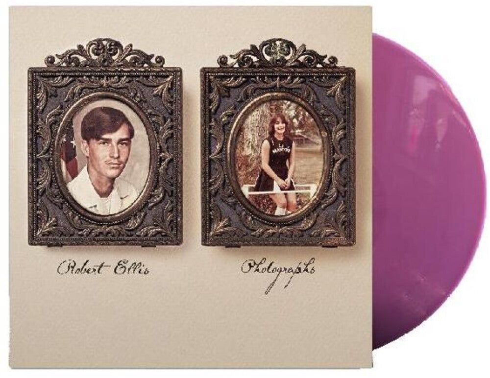 the album cover for Robert Ellis - Photographs [Lavender LP]