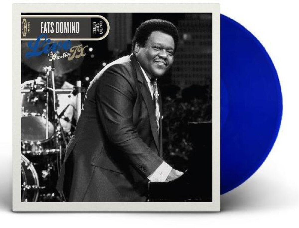 the album cover for Fats Domino - Live From Austin, TX [Blueberry Hill LP]
