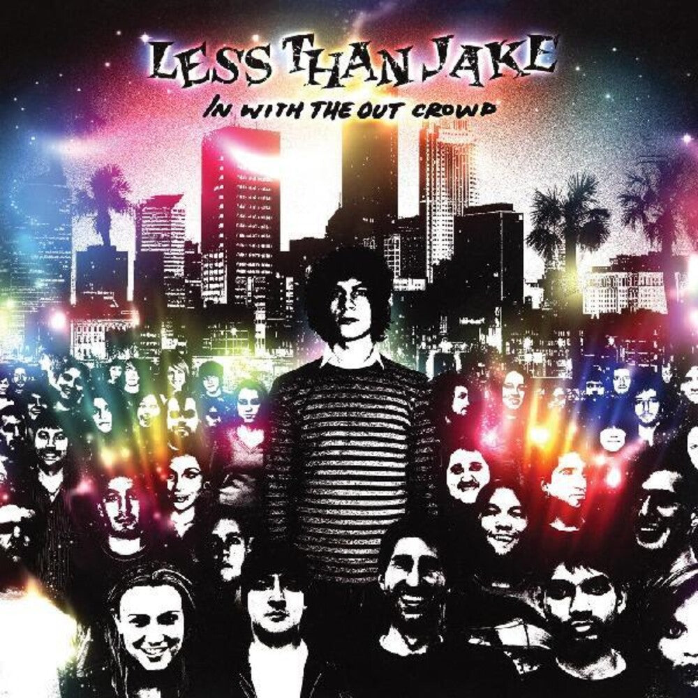 the album cover for Less Than Jake - In With The Out Crowd