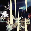 the album cover for Elvin Jones - Revival: Live At Pookie's Pub [2CD]