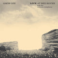 the album cover for Amos Lee - Live at Red Rocks With The Colorado Symphony [Splatter 2LP]