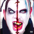 the album cover for Twiztid - Freek Show: Twiztid 25th Anniversary [Limited Edition Transparent Red with Splatter 2 LP]