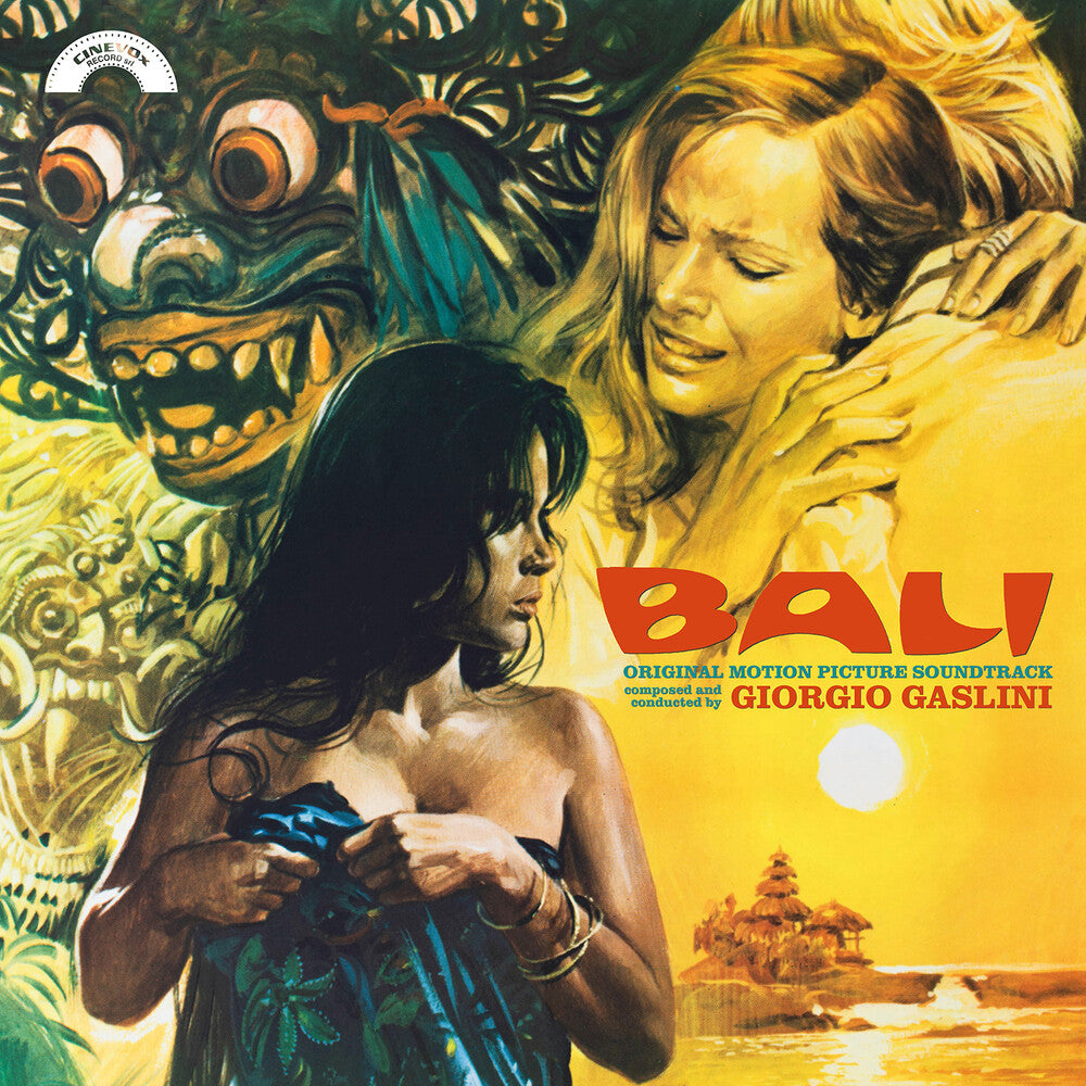 the album cover for Giorgio Gaslini  (Colv) (Org) - Bali - O.S.T. - Orange [Colored Vinyl] (Org)