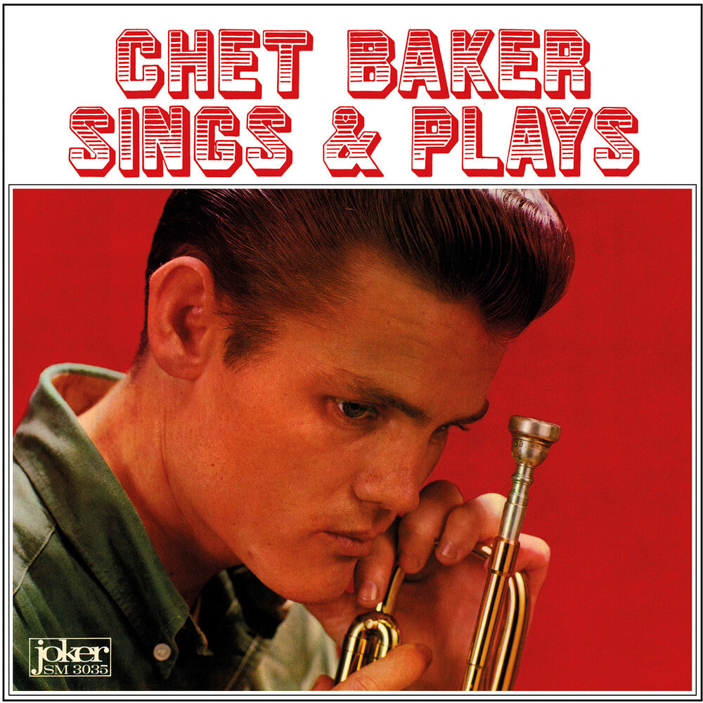 the album cover for Chet Baker - Sings & Plays - Red