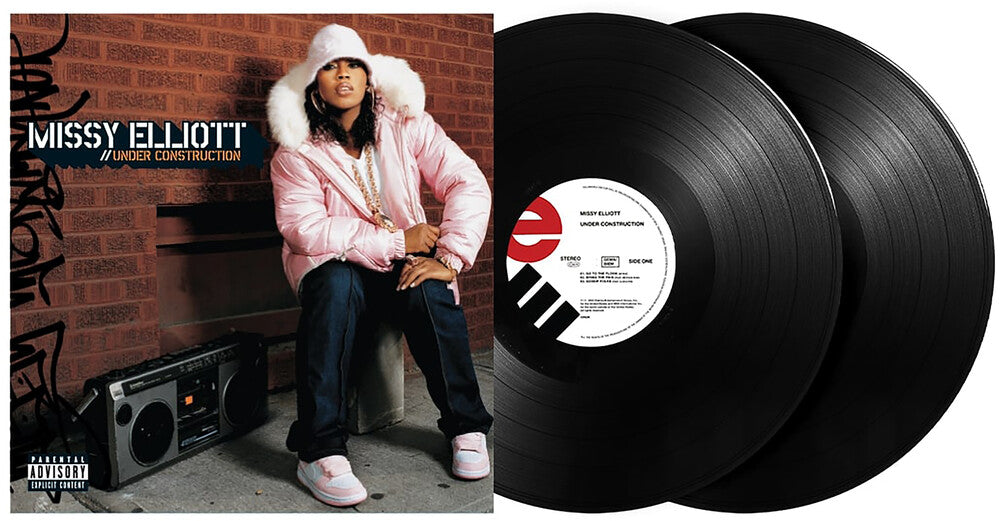 the album cover for Missy Elliott - Under Construction [2LP]