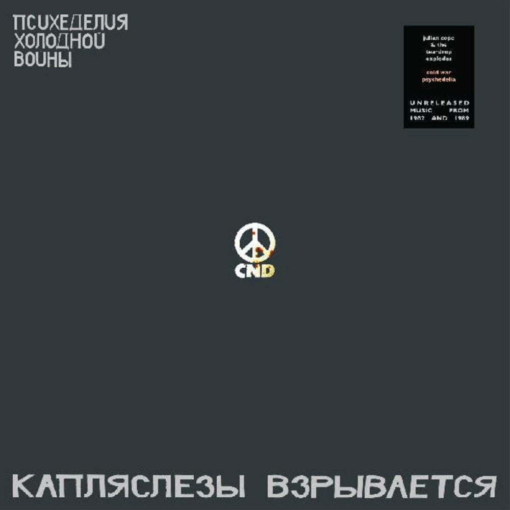 the album cover for Julian Cope  & The Teardrop Explodes - Cold War Psychedelia
