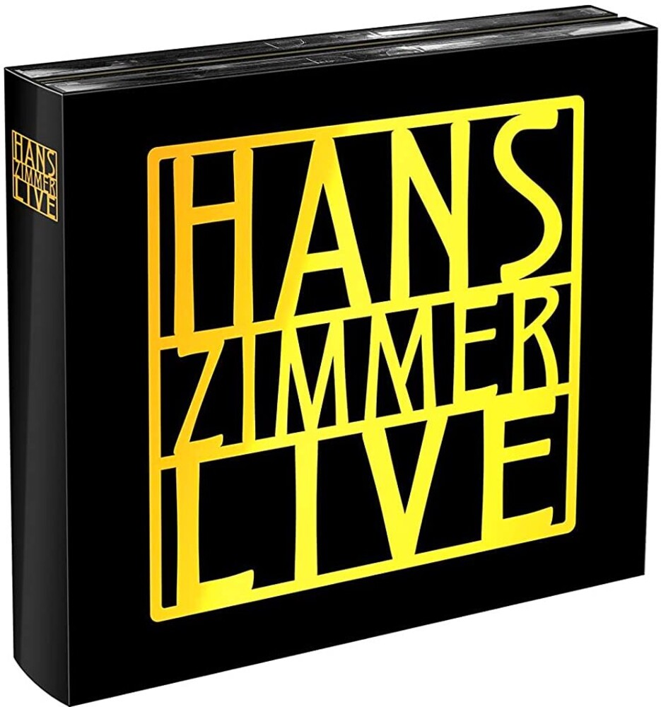 the album cover for Hans Zimmer - LIVE [2CD]