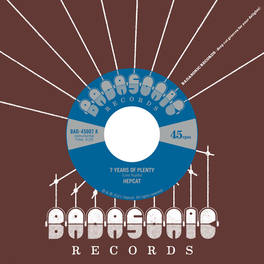 the album cover for Hepcat - 7 Years Of Plenty